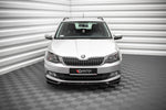 Maxton Parts - Frontlippe V.1 passend für Skoda Fabia Mk3 schwarz Hochglanz