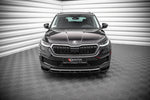 Maxton Parts - Frontlippe V.1 passend für Skoda Kodiaq Mk1 FL schwarz Hochglanz