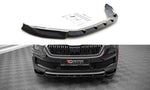 Maxton Parts - Frontlippe V.1 passend für Skoda Kodiaq Mk1 FL schwarz Hochglanz
