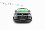 Maxton Parts - Frontlippe V.1 passend für Skoda Superb Mk4 schwarz Hochglanz