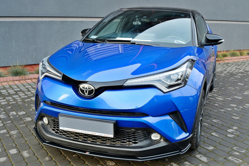 Maxton Parts - Frontlippe V.1 passend für Toyota C-HR schwarz Hochglanz