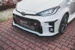 Maxton Parts - Frontlippe V.1 passend für Toyota GR Yaris Mk4 schwarz Hochglanz