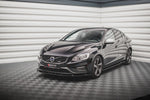 Maxton Parts - Frontlippe V.1 passend für Volvo S60 R-Design Mk2 schwarz matt