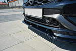 Maxton Parts - Frontlippe V.1 passend für Volvo V60 Polestar FL schwarz Hochglanz