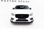 Maxton Parts - Frontlippe V.1 passend für Volvo XC60 Mk2 R-Design schwarz Hochglanz