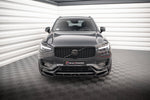 Maxton Parts - Frontlippe V.1 passend für Volvo XC90 R-Design Mk2 FL schwarz Hochglanz
