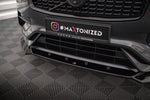 Maxton Parts - Frontlippe V.1 passend für Volvo XC90 R-Design Mk2 FL schwarz Hochglanz