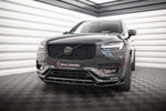 Maxton Parts - Frontlippe V.1 passend für Volvo XC90 R-Design Mk2 FL schwarz Hochglanz