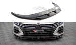 Maxton Parts - Frontlippe V.1 passend für VW Arteon R Limousine / Shooting Brake Mk1 FL schwarz Hochglanz