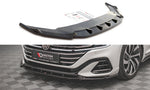 Maxton Parts - Frontlippe V.1 passend für VW Arteon R-Line Limousine / Shooting Brake Mk1 FL schwarz Hochglanz