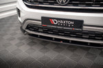Maxton Parts - Frontlippe V.1 passend für VW Atlas Cross Sport schwarz Hochglanz