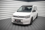 Maxton Parts - Frontlippe V.1 passend für VW Caddy Mk5 schwarz Hochglanz