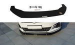 Maxton Parts - Frontlippe V.1 passend für VW Golf 7 GTI FL schwarz matt
