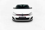 Maxton Parts - Frontlippe V.1 passend für VW Golf 7 GTI schwarz Hochglanz