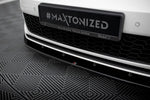 Maxton Parts - Frontlippe V.1 passend für VW Golf GTI Mk7 schwarz Hochglanz