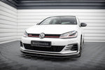 Maxton Parts - Frontlippe V.1 passend für VW Golf GTI Mk7 schwarz Hochglanz