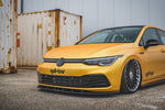 Maxton Parts - Frontlippe V.1 passend für VW Golf Mk8 schwarz Hochglanz