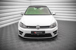 Maxton Parts - Frontlippe V.1 passend für VW Golf R Mk7 schwarz matt