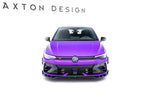Maxton Parts - Frontlippe V.1 passend für VW Golf R Variant Mk8 FL schwarz Hochglanz