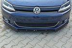 Maxton Parts - Frontlippe V.1 passend für VW Jetta 6 schwarz Hochglanz