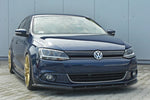 Maxton Parts - Frontlippe V.1 passend für VW Jetta 6 schwarz Hochglanz