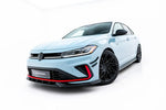 Maxton Parts - Frontlippe V.1 passend für VW Jetta GLI Mk7 Facelift 2 schwarz Hochglanz