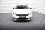 Maxton Parts - Frontlippe V.1 passend für VW Passat B7 schwarz Hochglanz