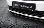 Maxton Parts - Frontlippe V.1 passend für VW Passat B7 schwarz Hochglanz