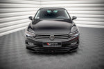 Maxton Parts - Frontlippe V.1 passend für VW Passat B8 FL schwarz Hochglanz