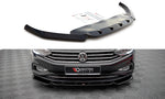 Maxton Parts - Frontlippe V.1 passend für VW Passat B8 FL schwarz Hochglanz
