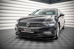 Maxton Parts - Frontlippe V.1 passend für VW Passat B8 FL schwarz Hochglanz