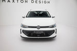 Maxton Parts - Frontlippe V.1 passend für VW Passat B9 schwarz Hochglanz
