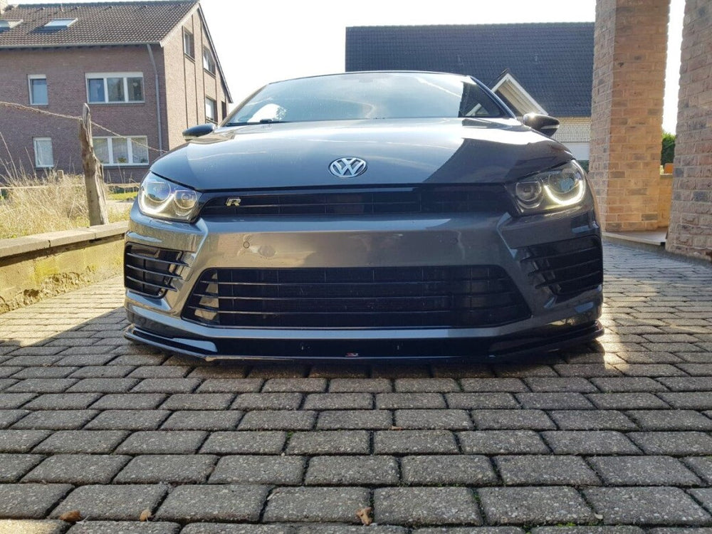 Maxton Parts - Frontlippe V.1 passend für VW Scirocco MK.3 R FL schwarz Hochglanz