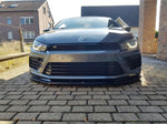 Maxton Parts - Frontlippe V.1 passend für VW Scirocco MK.3 R FL schwarz Hochglanz