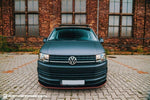 Maxton Parts - Frontlippe V.1 passend für VW T6 schwarz Hochglanz