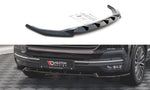Maxton Parts - Frontlippe V.1 passend für VW T6.1 schwarz Hochglanz