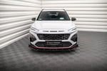 Maxton Parts - Frontlippe V.2 + Flaps passend für Hyundai Kona N Mk1