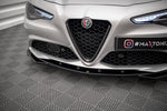 Maxton Parts - Frontlippe V.2 passend für Alfa Romeo Giulia Sport schwarz Hochglanz