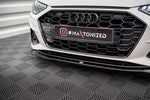 Maxton Parts - Frontlippe V.2 passend für Audi A4 S-Line / S4 B9 FL schwarz Hochglanz