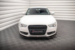 Maxton Parts - Frontlippe V.2 passend für Audi A5 Coupe / Sportback 8T FL schwarz Hochglanz