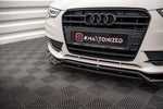 Maxton Parts - Frontlippe V.2 passend für Audi A5 Coupe / Sportback 8T FL schwarz Hochglanz
