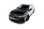 Maxton Parts - Frontlippe V.2 passend für Audi A6 S-Line C9 schwarz Hochglanz