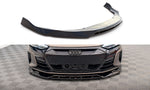 Maxton Parts - Frontlippe V.2 passend für Audi e-Tron GT / RS GT Mk1 schwarz Hochglanz