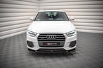 Maxton Parts - Frontlippe V.2 passend für Audi Q3 Sport 8U FL schwarz Hochglanz