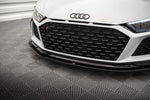 Maxton Parts - Frontlippe V.2 passend für Audi R8 Mk2 FL schwarz Hochglanz