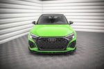 Maxton Parts - Frontlippe V.2 passend für Audi RS3 Limousine 8Y schwarz Hochglanz