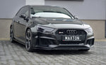 Maxton Parts - Frontlippe V.2 passend für Audi RS3 Sportback 8V FL schwarz Hochglanz