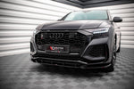 Maxton Parts - Frontlippe V.2 passend für Audi RSQ8 Mk1 schwarz Hochglanz