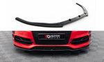 Maxton Parts - Frontlippe V.2 passend für Audi S3 / A3 S-Line 8V Limousine / Cabrio schwarz Hochglanz