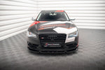 Maxton Parts - Frontlippe V.2 passend für Audi S8 D4 schwarz Hochglanz